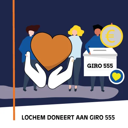 Donatie Giro 555