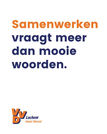 Reactie VVD Lochem op ‘Cloetje in het riet’ van Meedenken met Lochem